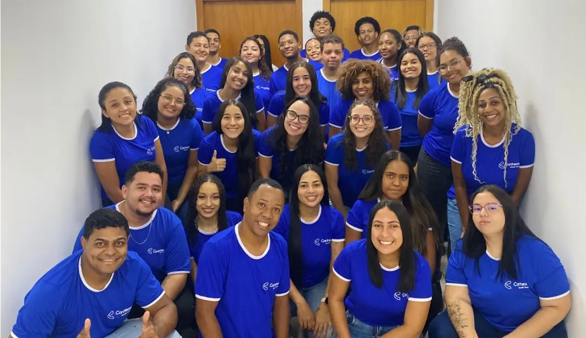 Alunos da Conhecer